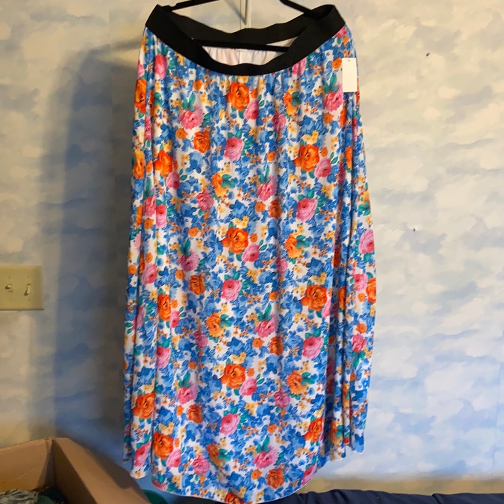 2X LuLa Roe Lucy Skirt